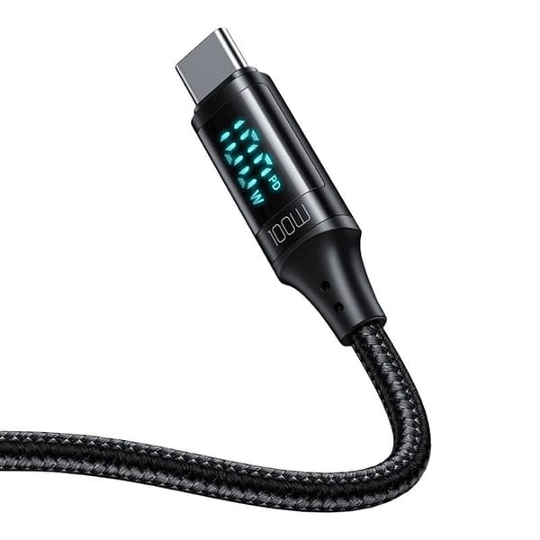 Cable Mcdodo CA-1100 USB-C to USB-C, 100W, 1.2m (black)