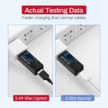 Miniatyrbild 2 av 7: CABLU alimentare si date Ugreen, "US289", Fast Charging Data Cable pt. smartphone, USB la Micro-USB, nickel plating, PVC, 1.5m, alb "60142" (timbru ve
