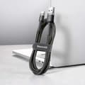 Miniatyrbilde 6 av 10: Baseus Cafule cable USB-C 3A 0.5m (Gray+Black)