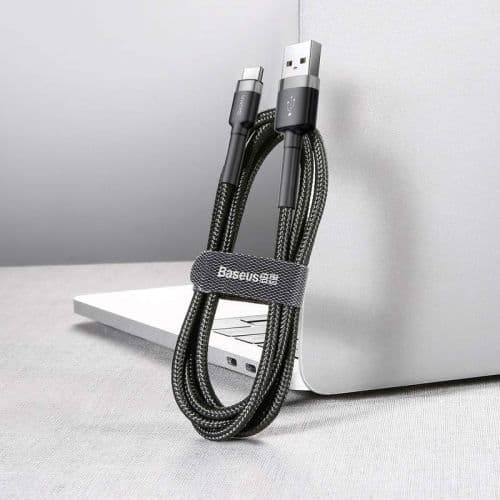 Baseus Cafule cable USB-C 3A 0.5m (Gray+Black)