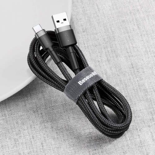 Baseus Cafule cable USB-C 3A 0.5m (Gray+Black)