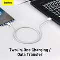 Miniatyrbild 6 av 11: Baseus Micro USB Superior cable, fast charging cable 2A 1m White (CAMYS-02)