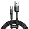 Miniatyrbild 2 av 9: Baseus CAMKLF-AG1 USB cable 0.5 m USB A Micro-USB B Black