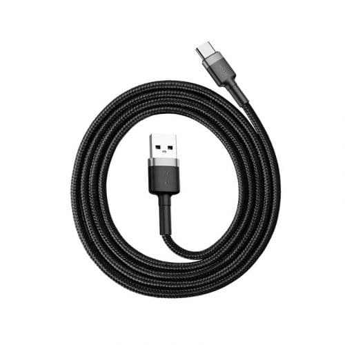 USB-C cable Baseus Cafule 3A 1m (gray & black)
