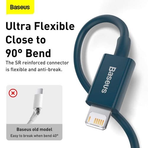 Baseus Superior Series Cable USB to iP 2.4A 2m (blue)