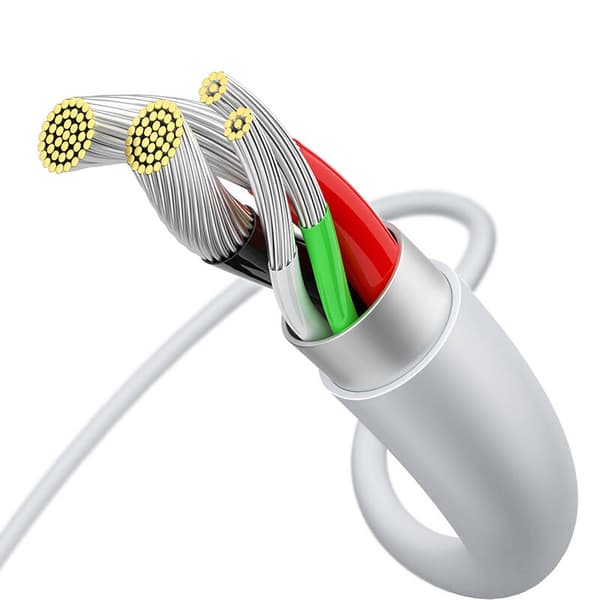 CABLU alimentare si date Baseus Superior, Fast Charging Data Cable pt. smartphone, USB la Micro-USB 2A, 2m, alb "CAMYS-A02" (timbru verde 0.08 lei) -
