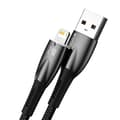 Miniatyrbild 5 av 6: USB cable for Lightning Baseus Glimmer Series, 2.4A, 1m (Black)