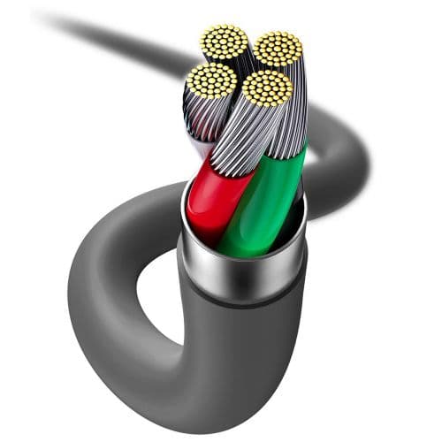 Baseus Jelly  cable USB to Lightning, 2,4A, 1,2m (black)