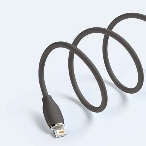 Baseus Jelly  cable USB to Lightning, 2,4A, 1,2m (black)