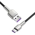 Miniatyrbillede 3 af 7: USB cable for USB-C Baseus Cafule, 66W, 0.25m (black)
