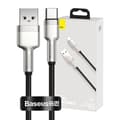 Miniatyrbillede 7 af 7: USB cable for USB-C Baseus Cafule, 66W, 0.25m (black)