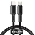 Miniatyrbild 2 av 11: Baseus Type-C - Lightning High Density Braided Fast charging cable PD 20W 1m Black (CATLGD-01)