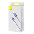 Miniatyrbild 1 av 6: Baseus Crystal Shine cable USB to USB-C, 100W, 2m (purple)