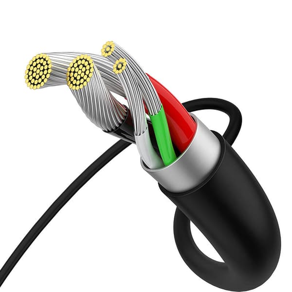 CABLU alimentare si date Baseus Superior, Fast Charging Data Cable pt. smartphone, USB la Micro-USB 2A, 2m, negru "CAMYS-A01" (timbru verde 0.08 lei)