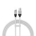 Miniatyrbillede 4 af 10: CABLU alimentare si date Baseus, Fast Charging Data Cable pt. smartphone, USB (T) la USB Type-C (T), 100W, 1m, alb, "CAKW000602" (include TV 0.18lei)