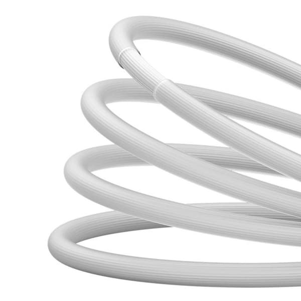 CABLU alimentare si date Baseus, Fast Charging Data Cable pt. smartphone, USB (T) la USB Type-C (T), 100W, 1m, alb, "CAKW000602" (include TV 0.18lei)
