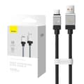 Miniatyrbild 6 av 10: CABLU alimentare si date Baseus, Fast Charging Data Cable pt. smartphone, USB (T) la USB Type-C (T),  100W, 1m, negru, "CAKW000601" (include TV 0.18le
