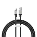 Miniatyrbild 2 av 10: CABLU alimentare si date Baseus, Fast Charging Data Cable pt. smartphone, USB (T) la USB Type-C (T),  100W, 1m, negru, "CAKW000601" (include TV 0.18le