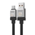 Miniatyrbillede 5 af 10: CABLU alimentare si date Baseus, Fast Charging Data Cable pt. smartphone, USB (T) la USB Type-C (T), 100W, 2m, negru, "CAKW000701" (include TV 0.18lei