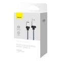 Miniatyrbillede 9 af 10: CABLU alimentare si date Baseus, Fast Charging Data Cable pt. smartphone, USB (T) la USB Type-C (T), 100W, 2m, negru, "CAKW000701" (include TV 0.18lei