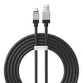 Miniatyrbillede 2 af 10: CABLU alimentare si date Baseus, Fast Charging Data Cable pt. smartphone, USB (T) la USB Type-C (T), 100W, 2m, negru, "CAKW000701" (include TV 0.18lei