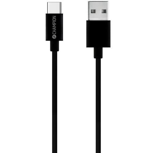 USB-A till USB-C Kabel 2m Svart