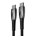 Miniatyrbillede 2 af 5: USB-C cable for USB-C Baseus Glimmer Series, 100W, 2m (Black)