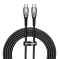 Miniatyrbillede 1 af 5: USB-C cable for USB-C Baseus Glimmer Series, 100W, 2m (Black)