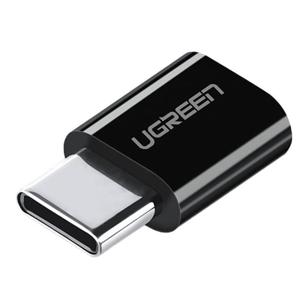 ADAPTOR Ugreen, "US157", USB Type-C(T) to micro USB(M), negru "30391" (timbru verde 0.08 lei) - 6957303833917