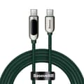Miniatyrbillede 3 af 6: Cable USB-C to USB-C Baseus Display, 100W, 2m (green)