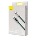 Miniatyrbillede 2 af 6: Cable USB-C to USB-C Baseus Display, 100W, 2m (green)