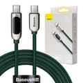 Miniatyrbillede 1 af 6: Cable USB-C to USB-C Baseus Display, 100W, 2m (green)