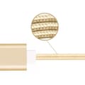 Miniatyrbild 4 av 4: Typ C-kabel för Xiaomi 13T Nylon Braided Sync Fast-Data Transfer - ELLER GULD