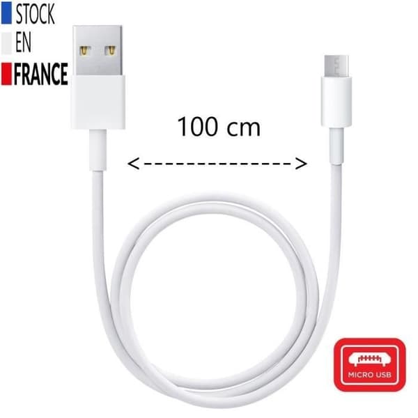 1 meter Micro USB USB-kabel för Hisense L681 Snabbladdning och synkronisering - Dataöverföring