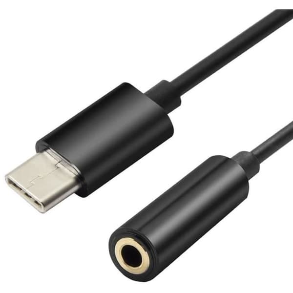 USB Type-C till 3,5 mm hona-jackadapterkabel för Samsung Galaxy A32 5G Plug and Play för dina hörlurar, hörlurar...