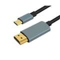 Miniatyrbild 1 av 4: USB C till HDMI-kabel [4K-3D] för Motorola G72 USB-C-HDMI 2.0-kabel Ultra HD 4k, Full HD-3d, hög hastighet - 2M