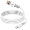 Miniatyrbild 1 av 4: USB till Lightning-kabel - LINQ - 1,2 m - 3A snabbladdning - iPhone och iPad kompatibel - Förstärkta kontakter