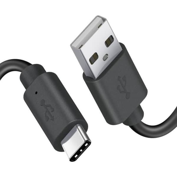 USB till USB-C-kabel - MOTOROLA - 1m - Svart - Laddning och dataöverföring - Kompatibel med alla telefoner