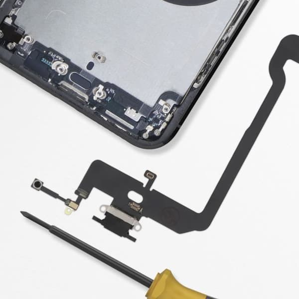 Lightning Laddningskontakt - AVIZAR - iPhone XS - Svart - Kabelansluten - CE och RoHS-kompatibel