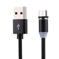 Miniatyrbild 2 av 4: Svart Magnetkabel för Samsung Galaxy S8 och S8+ / LG G6 / Huawei P10 P10 Plus / Xiaomi Mi 6 Max 2 andra smartphones - 163014