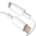 Miniatyrbild 1 av 4: USB C till USB C-kabel Snabbladdningsdataöverföring 1m Vit