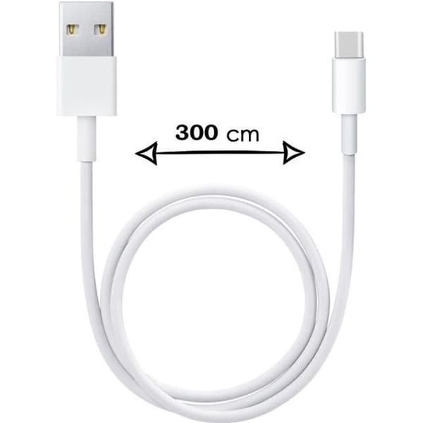 3 meter typ C-kabel för Blackview BV9000 Pro Snabbladdning-Dataöverföring