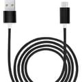 Miniatyrbild 1 av 4: Typ C-kabel för Samsung Galaxy S21 5G SD888 Nylonflätad USB-kabel 1,3 meter snabb synk-laddning-dataöverföringskabel