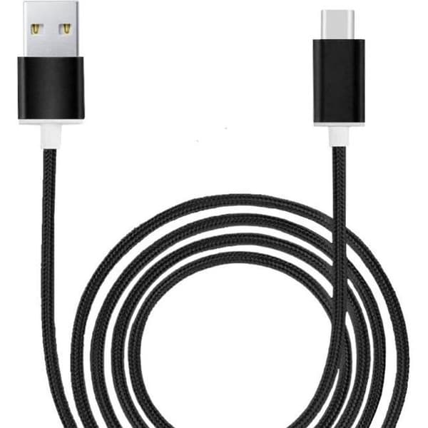 Typ C-kabel för Samsung Galaxy S21 5G SD888 Nylonflätad USB-kabel 1,3 meter snabb synk-laddning-dataöverföringskabel