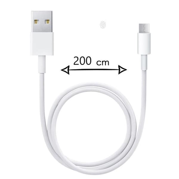 2 meter mikro-USB-kabel för Realme C3 snabbladdning-dataöverföring