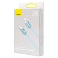 Miniatyrbild 2 av 11: Kabel USB do iP Baseus Crystal Shine, 2.4A, 2m (niebieski)