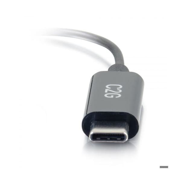 C2G 54426 SVART MOBILTELEFONKABEL 0,09 M USB-C 3,5 MM