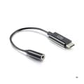 Miniatyrbild 1 av 4: C2G 54426 SVART MOBILTELEFONKABEL 0,09 M USB-C 3,5 MM