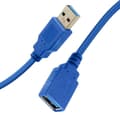 Miniatyrbild 1 av 4: USB 3.0-förlängningskabel 5 Gb/s Synkroniseringslängd 1,5 m LinQ Blue