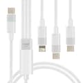 Miniatyrbild 1 av 4: USB-C till Lightning-kabel - LINQ - 1,2 m - 60W snabbladdning - USB-C och Lightning-kompatibel